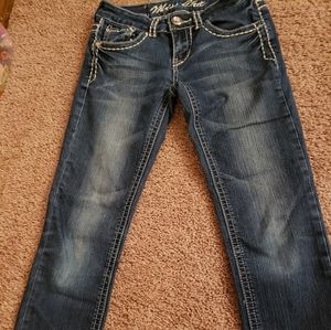 Miss Chic denim capris